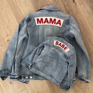 Mama and Babe Jean Jackets